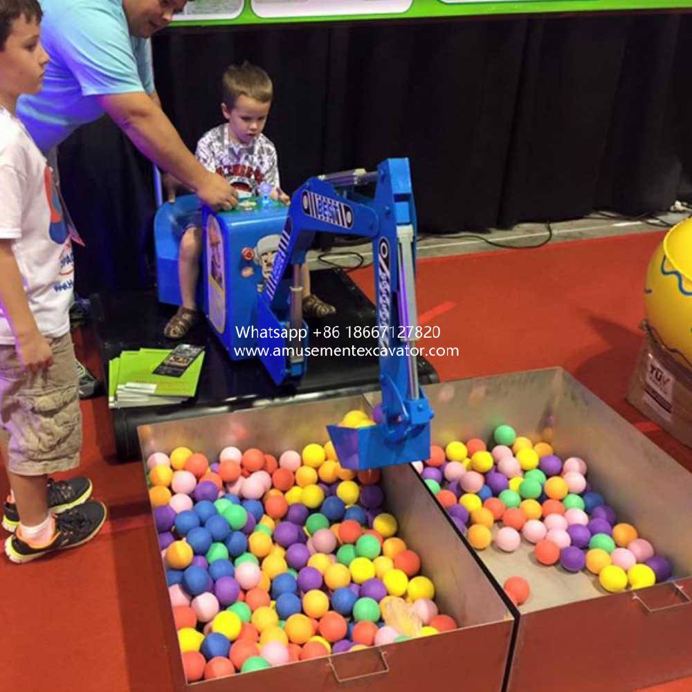 Event Rental Commercial Children Mini Excavator Equipment