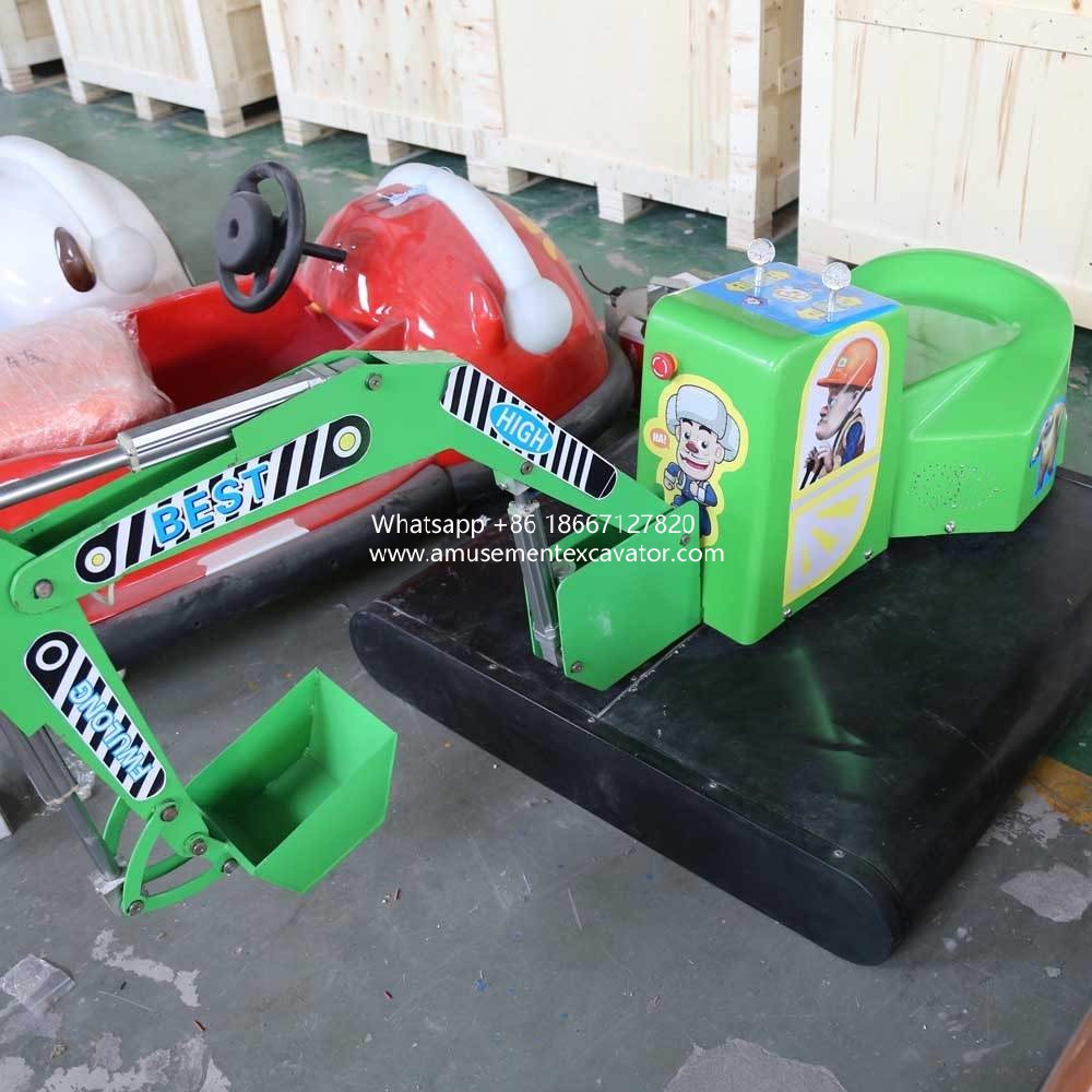 Anti-rust Kids Mini Construction Excavator for Leisure Park